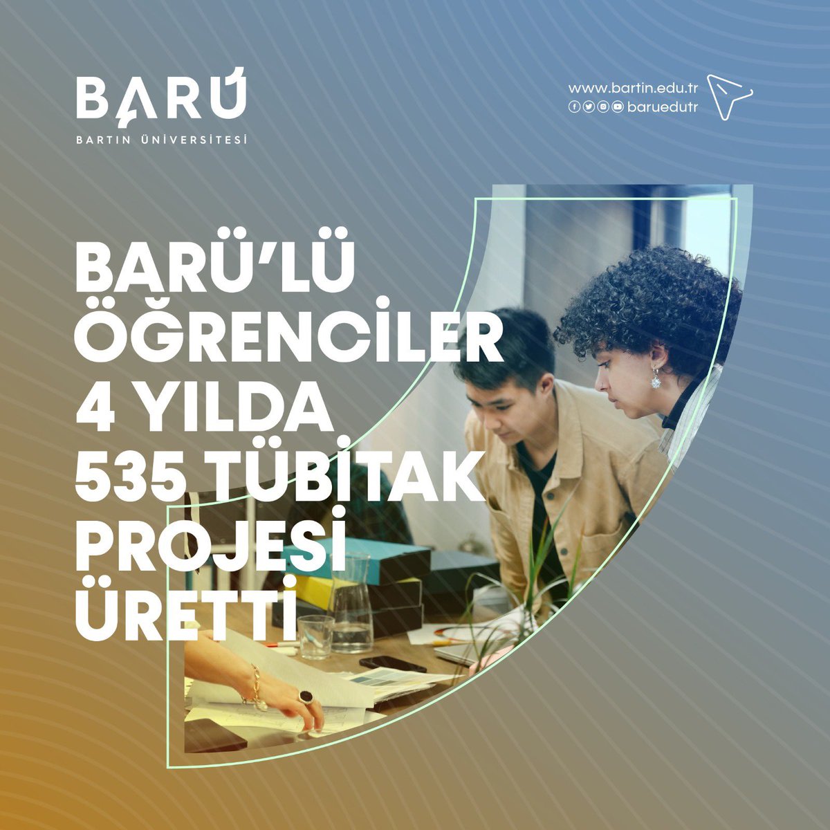 Bartın Üniversitesi (BARÜ) öğrencilerinin TÜBİTAK 2209-A kapsamında hazırladığı 69 projenin daha kabul edilmesiyle 4 yılda desteklenen proje sayısı 535’e yükseldi. 

<a href="/erolozvar/">Erol Özvar</a> <a href="/karmuhsin/">Muhsin KAR</a> <a href="/ProfHasanMandal/">Prof. Dr. Hasan Mandal</a> <a href="/uzun_orhan/">ORHAN UZUN</a> 

w3.bartin.edu.tr/haberler/barul…