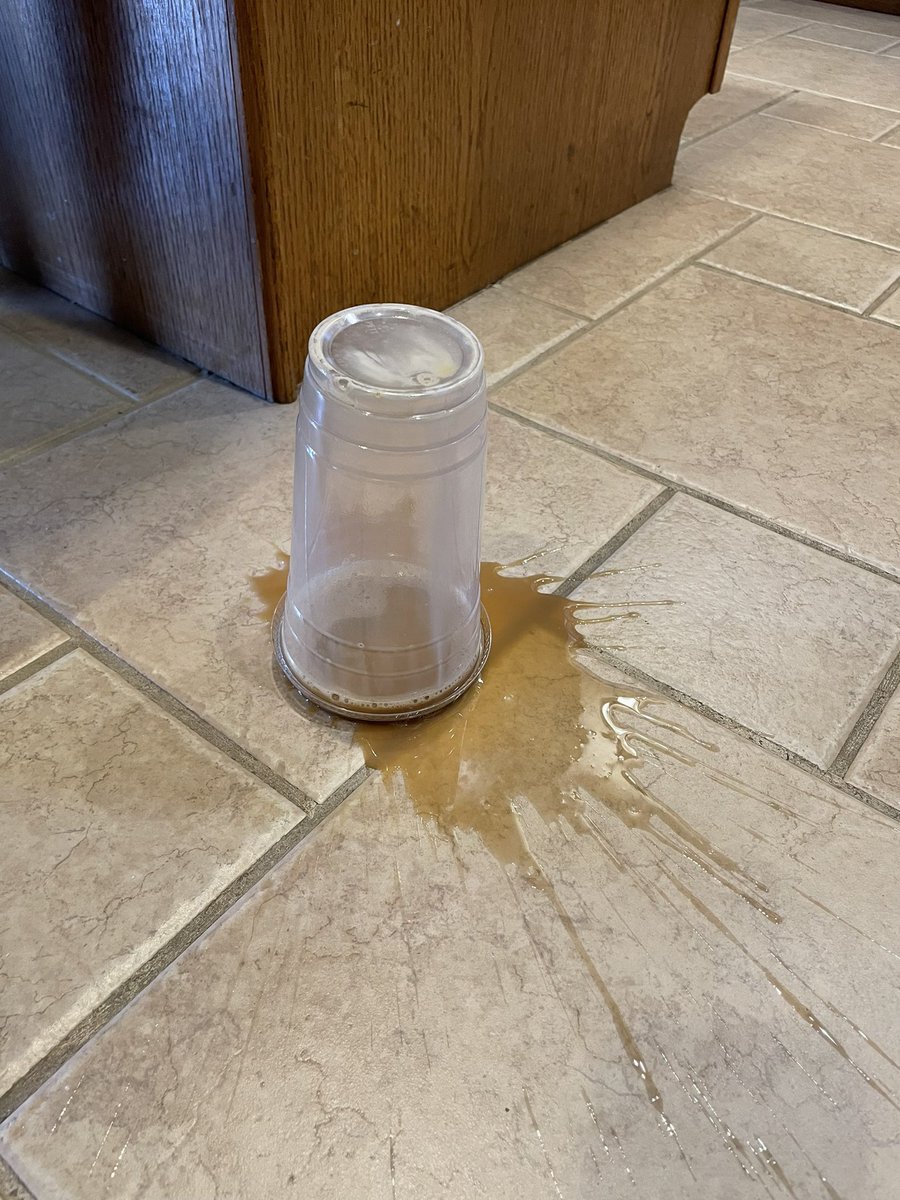 get_hemmered's tweet photo. First I broke the expensive pampered chef cold brew pitcher someone gifted me, then this🙃 https://t.co/K9MIbyxBck