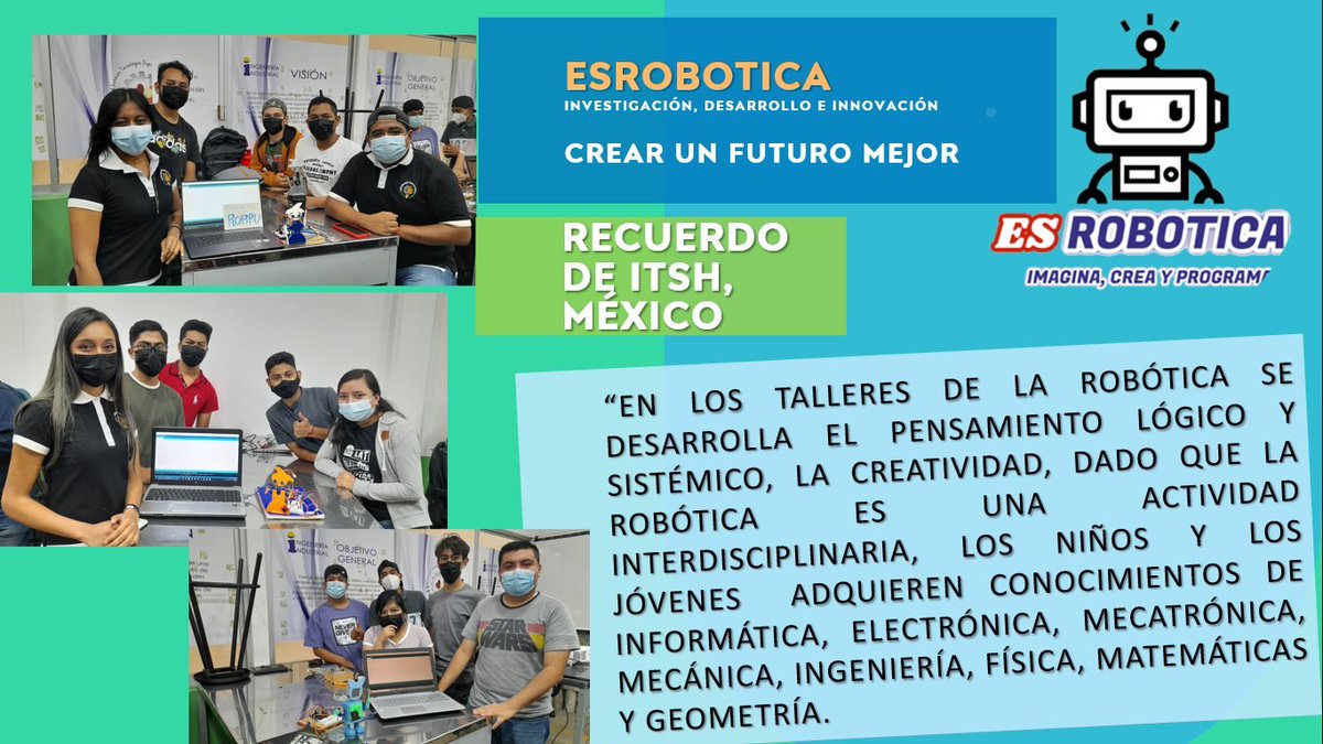 bermudez_ademir's tweet photo. Recuerdo de ITSH de México 😇😇😇
#EsRobotica
#ademir_bermudez
#Arduino
#python
#educacion
#IA
#desarrollo
#ITSH
#roboticaeducativa
#innovacion
#investigacion
#ElSalvador
#mexico https://t.co/mawHXp3b9k