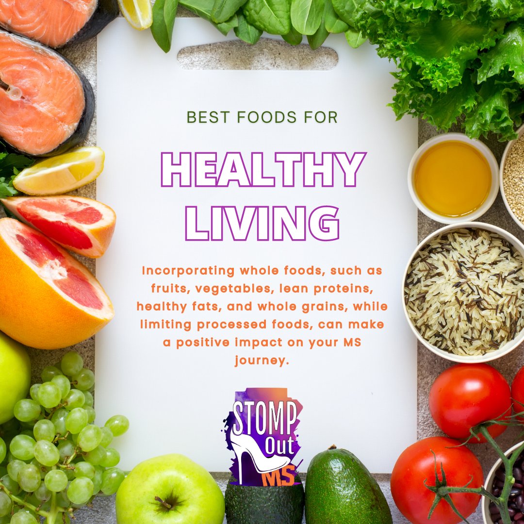 IncStomp's tweet photo. A healthy diet &amp; exercise could help improve the overall health of a person diagnosed with Multiple Sclerosis. 

https://t.co/9HulKpdlEk empowers those affected by MS through community and awareness. Join us in sharing your story &amp; connecting to valuable resources!

#StompOutMS https://t.co/afocM8YKkc
