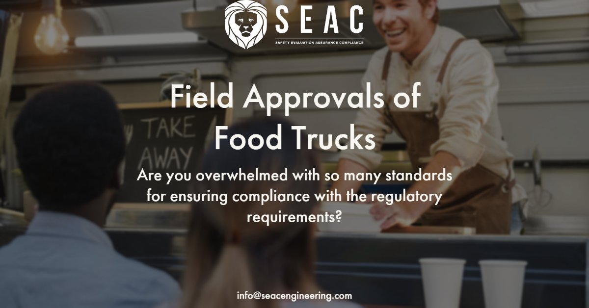 SEACEngineering's tweet image. Are you overwhelmed with the approval requirements of the food trucks?

Let us help you out!

seacengineering.com

#csab149 #csaspe1000 #foodtruck #inspections #publicsafety #engineering #canada #seac #combustion