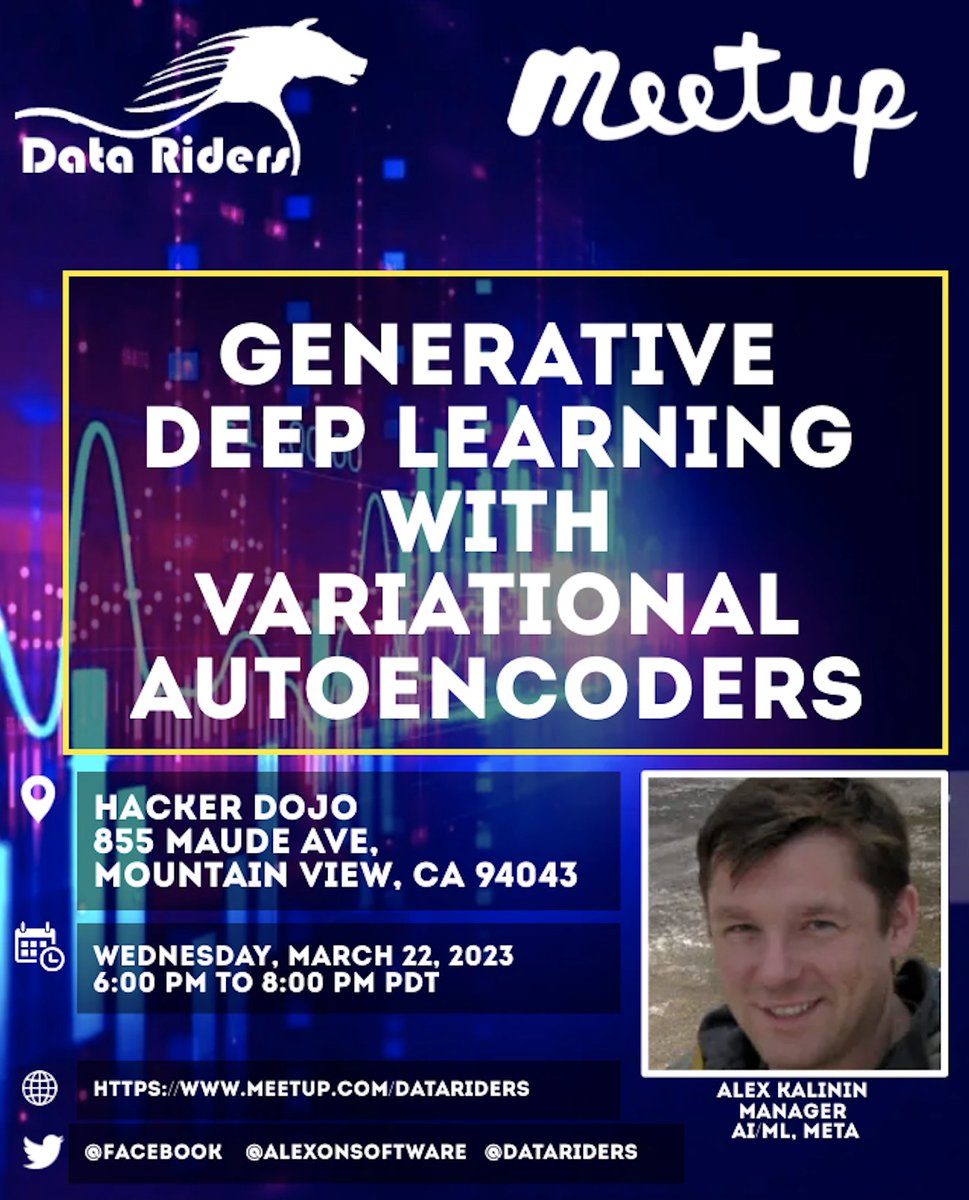 DataRiders's tweet image. @alexonsoftware 
@facebook 
@DataRiders 

#generative_model
#variational_autoencoders
#Kullback-Leibler
#deeplearning 
#DataScience