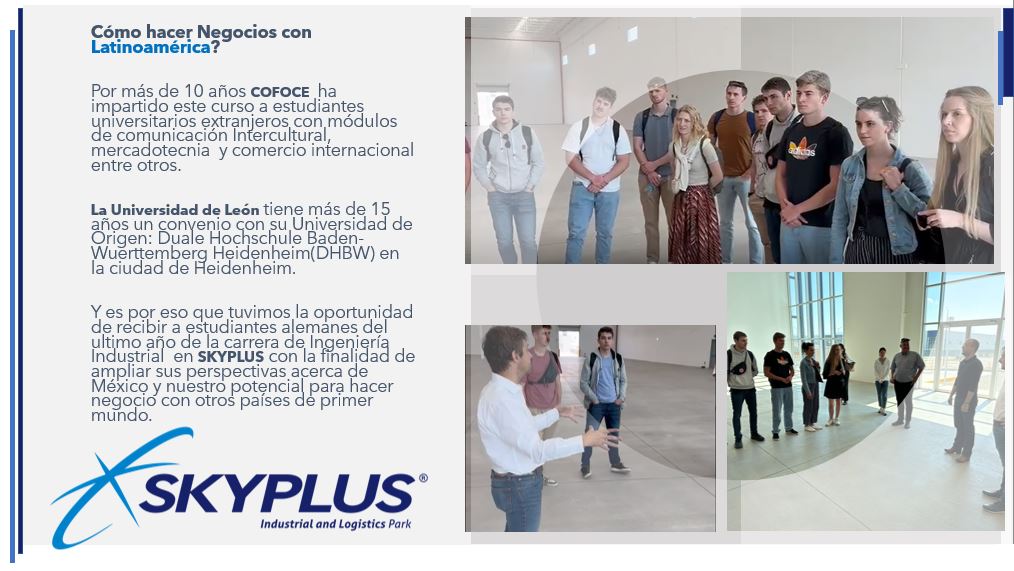 Sky_Plus_'s tweet photo. Approach of German students to potential global and intercultural projects in Guanajuato, with the objective of broadening their perspectives on the great investment possibilities in our country. We appreciate the trust and the visit.
#Skyplus #Experience #Innovation https://t.co/ILCr1mCI6u