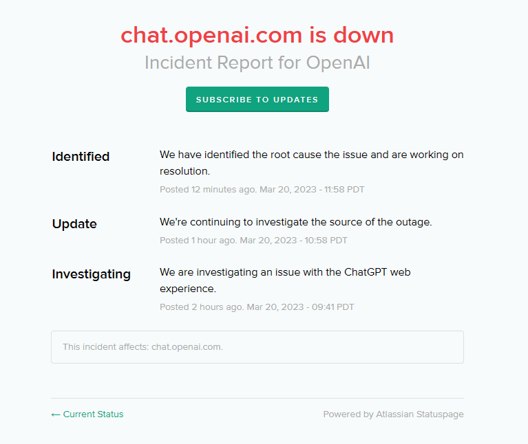lemnisc888's tweet photo. Situation at the moment: AI TAKEOVER!

Note: Zombie apocalypse and alien invasion are postponed.

@OpenAI 

#AI #ChatGPT #ChatGPT4 https://t.co/5IxSdn92kh