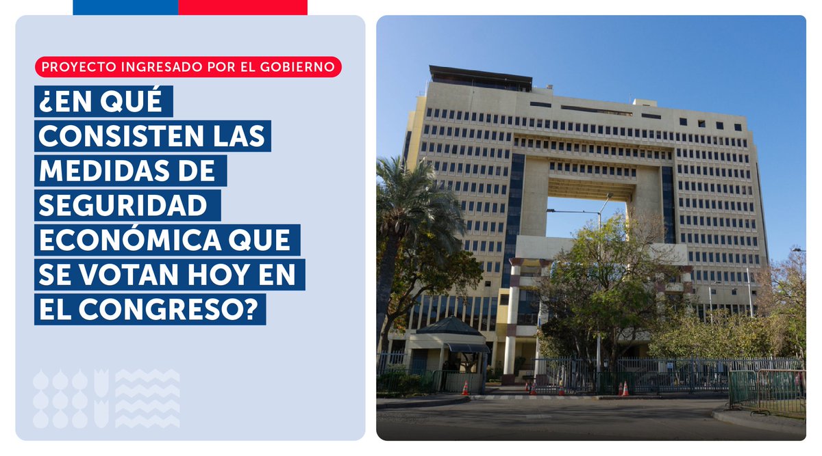 GobiernodeChile's tweet photo. ¿Te enteraste? 😯Hoy se vota en el Congreso el paquete de medidas de #SeguridadEconómica, que incluye un segundo pago extraordinario del #BonoMarzo, la creación del Bolsillo Familiar Electrónico y el aumento permanente del SUF y la AF. De aprobarse hoy, se despacha a ley ✅ https://t.co/bLmi4tfgVv