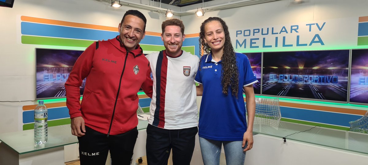 Poptvmelilla's tweet photo. 🔴 Hoy tenemos El Polideportivo.

📋 Hacemos un repaso del deporte del fin de semana.

🏃‍♂️🏃‍♀️ Entrevista a @nerealuna13_ y @98Alvarito, triatletas. Nerea fue ganadora de la prueba MSC y Álvaro compitió en Élite.

⚽️ Bia Silva y @Castill44000541 del @TorreblancaFS1 B.

⏰️ 21:00h https://t.co/DkrbrOLfJY