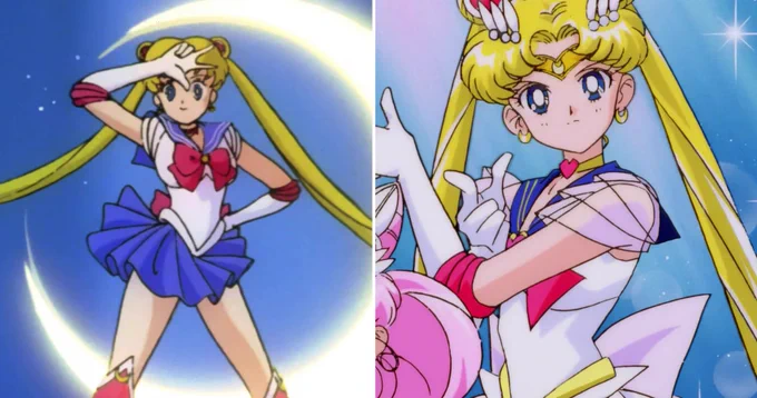 He shares a name with sailor moon!!! Of course I have to draw Usagi in her poses, he's half way there as is✨ 