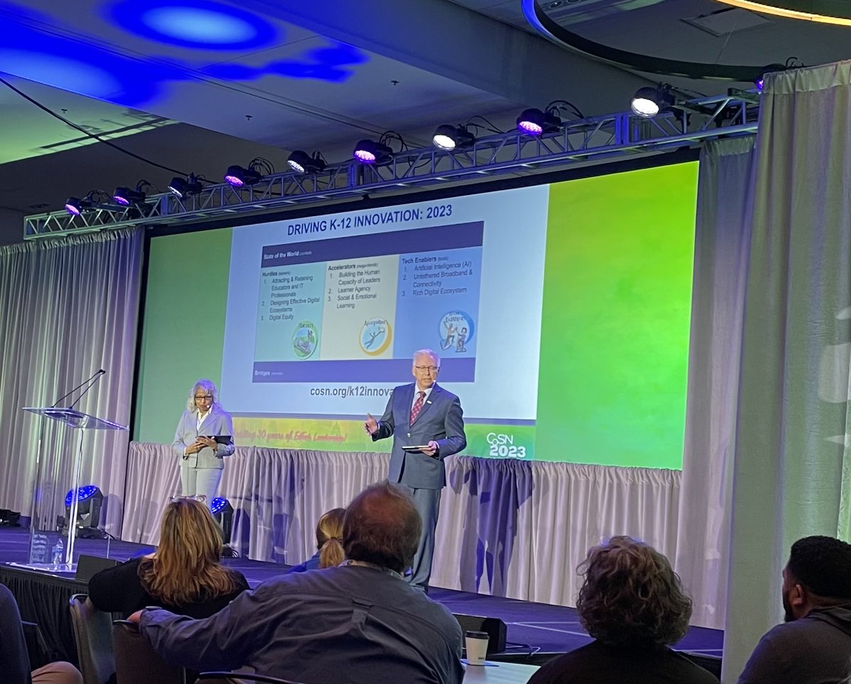 Inviting tech leaders to Reimagine.Redesign.Renew. Largest CoSN conference ever! #CoSN2023