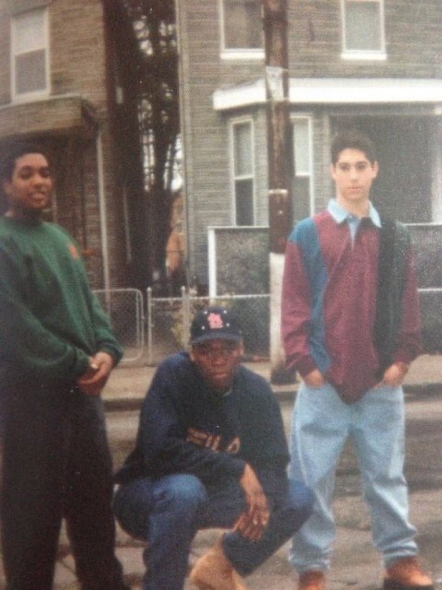_ValTown_'s tweet photo. 50 Cent “Boo-Boo”, and friends. South Jamaica, Queens. 1993. 

“Kanan, D-Wiz, Famous” https://t.co/3gyp21SeHU