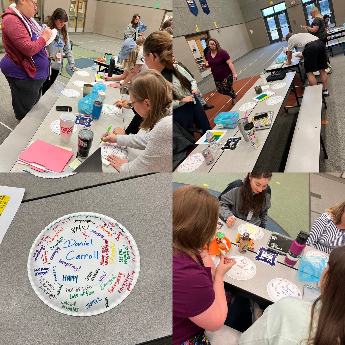 #reaganrays jumped on the Rays Learning Express this morning. We came together and filled each others plates and enjoyed learning from each other! Thank you to all who presented! #1LISD