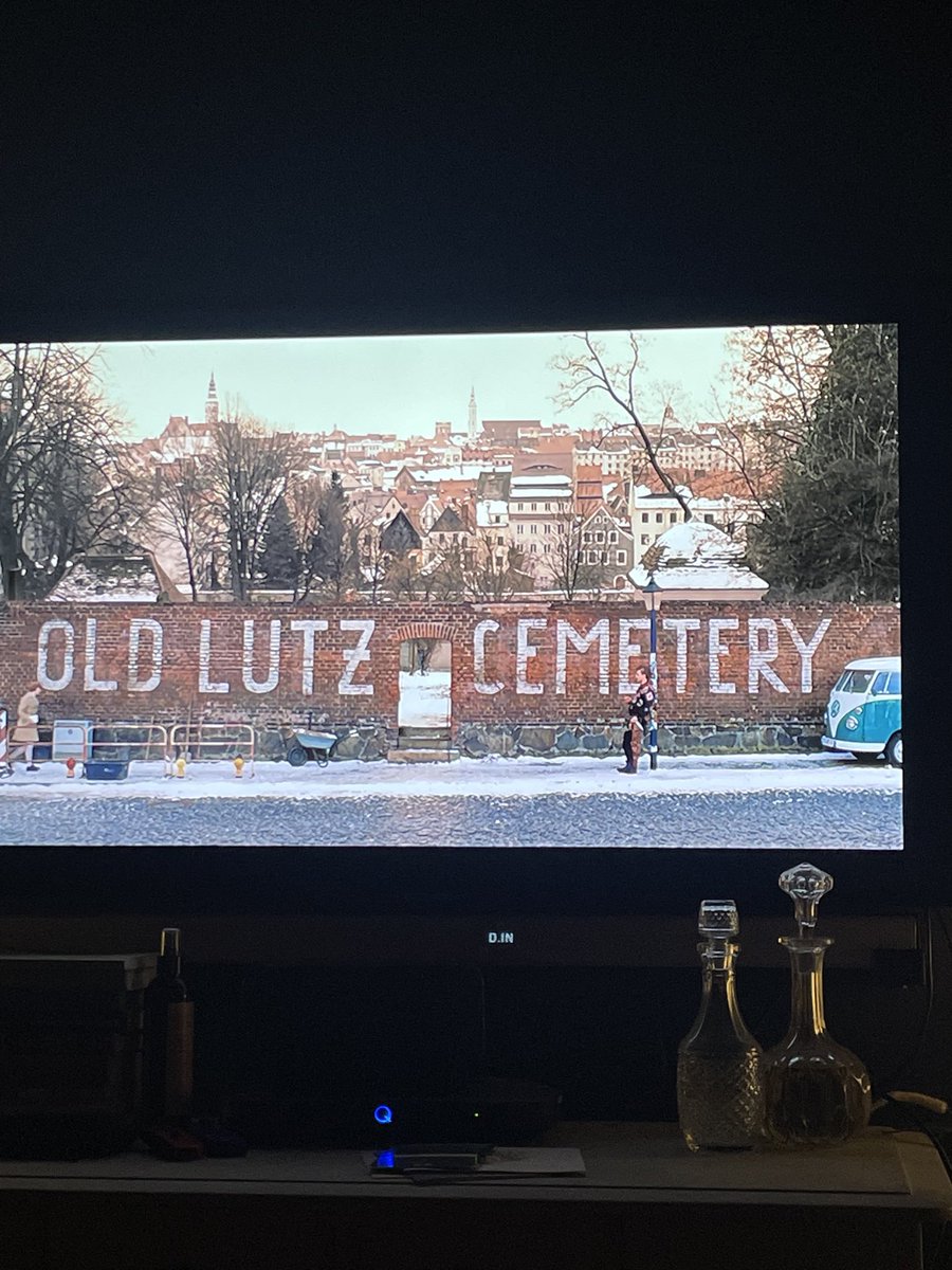The youngest’s film education begins…