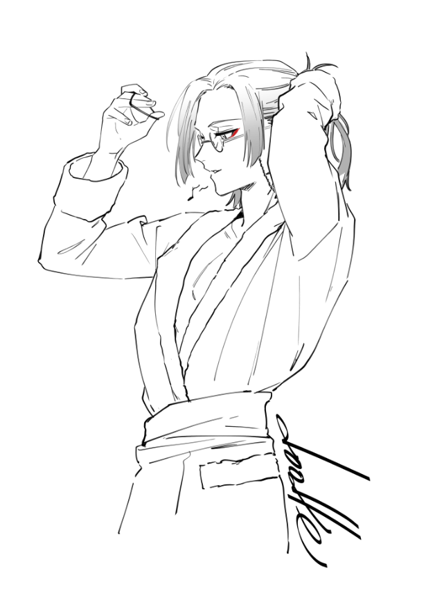 AGO_UG's tweet photo. rkgk/ doodle 本誌207🌹
綁髮動作很讚☺️

※動作參考有 https://t.co/uhfTJxQjyc