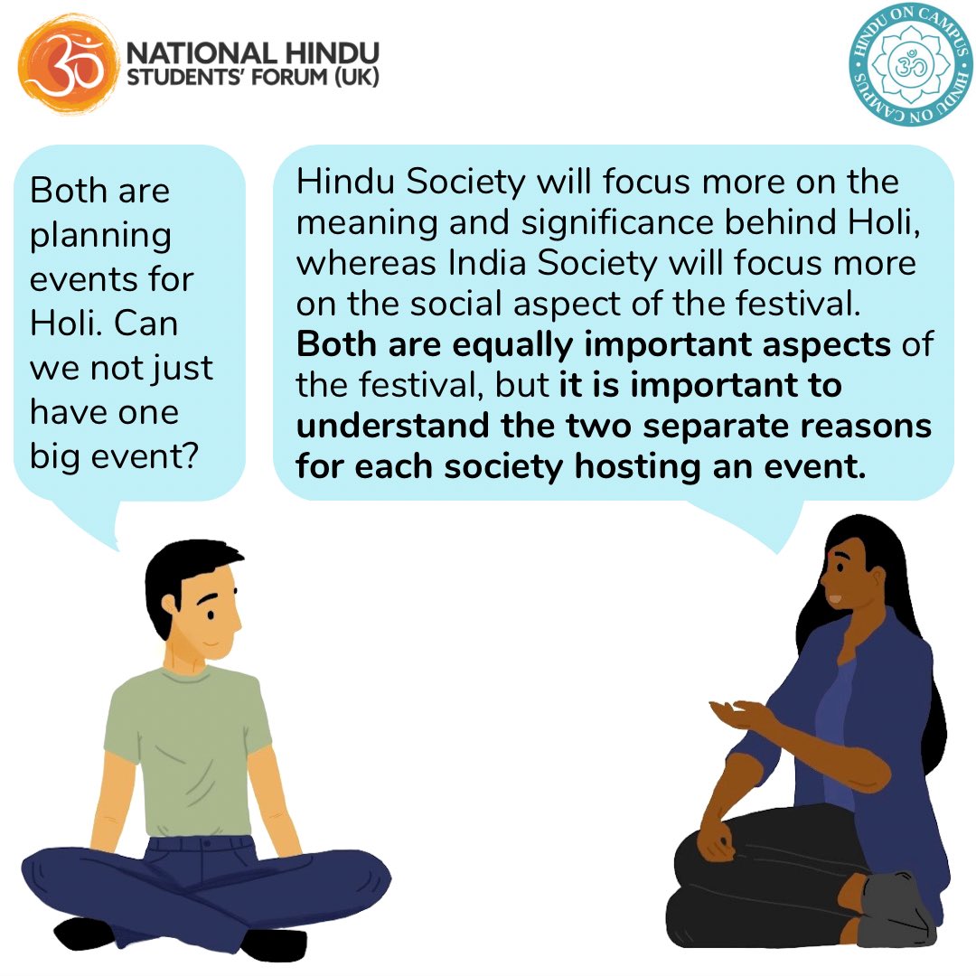nhsf_uk: Unfortunately, we hear many cases of Hindu students on campus who have been bullied, harassed and made to answer for the politics of India. 

Conflating the diasporic Hindu identity to Indian citizenship is a direct example of Hinduphobia.
