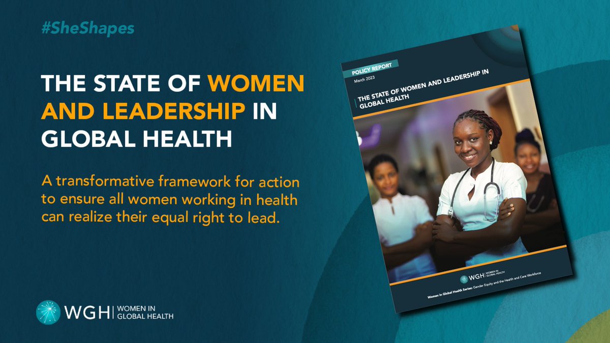 Women in Global Health Ireland (@womenireland) on Twitter photo The recently released #SheShapes report confirms that over the last five years women’s leadership in global health has remained unchanged!
Women still hold only 2⃣5⃣% of senior leadership roles
Don't miss out on <a href="/womeninGH/">Women In Global Health</a>'s landmark report: womeningh.org/sheshapes The recently released #SheShapes report confirms that over the last five years women’s leadership in global health has remained unchanged!
Women still hold only 2⃣5⃣% of senior leadership roles
Don't miss out on <a href="/womeninGH/">Women In Global Health</a>'s landmark report: womeningh.org/sheshapes