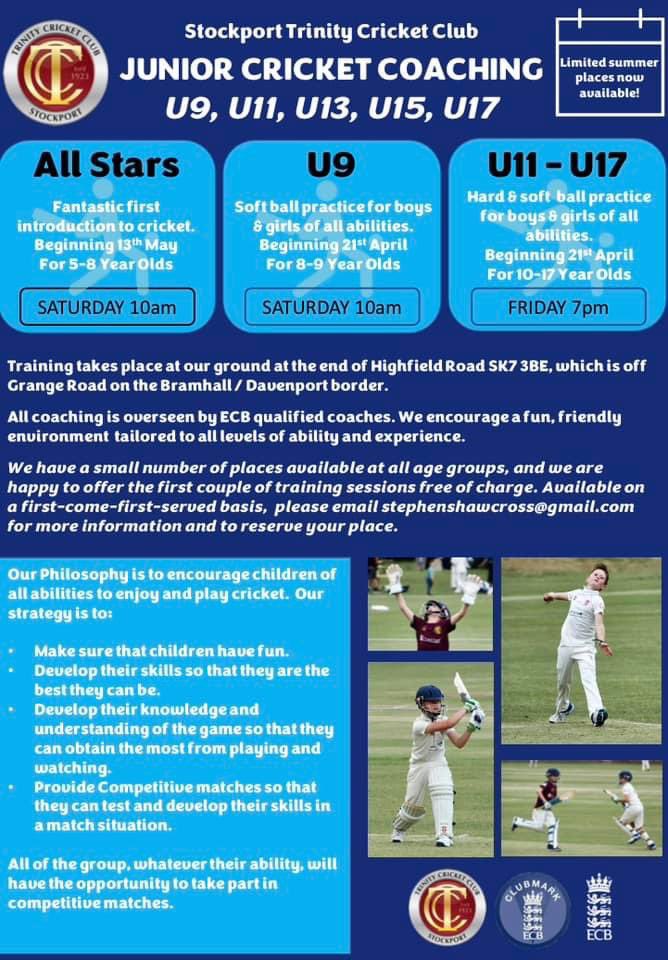 Stockport Trinity CC tweet media