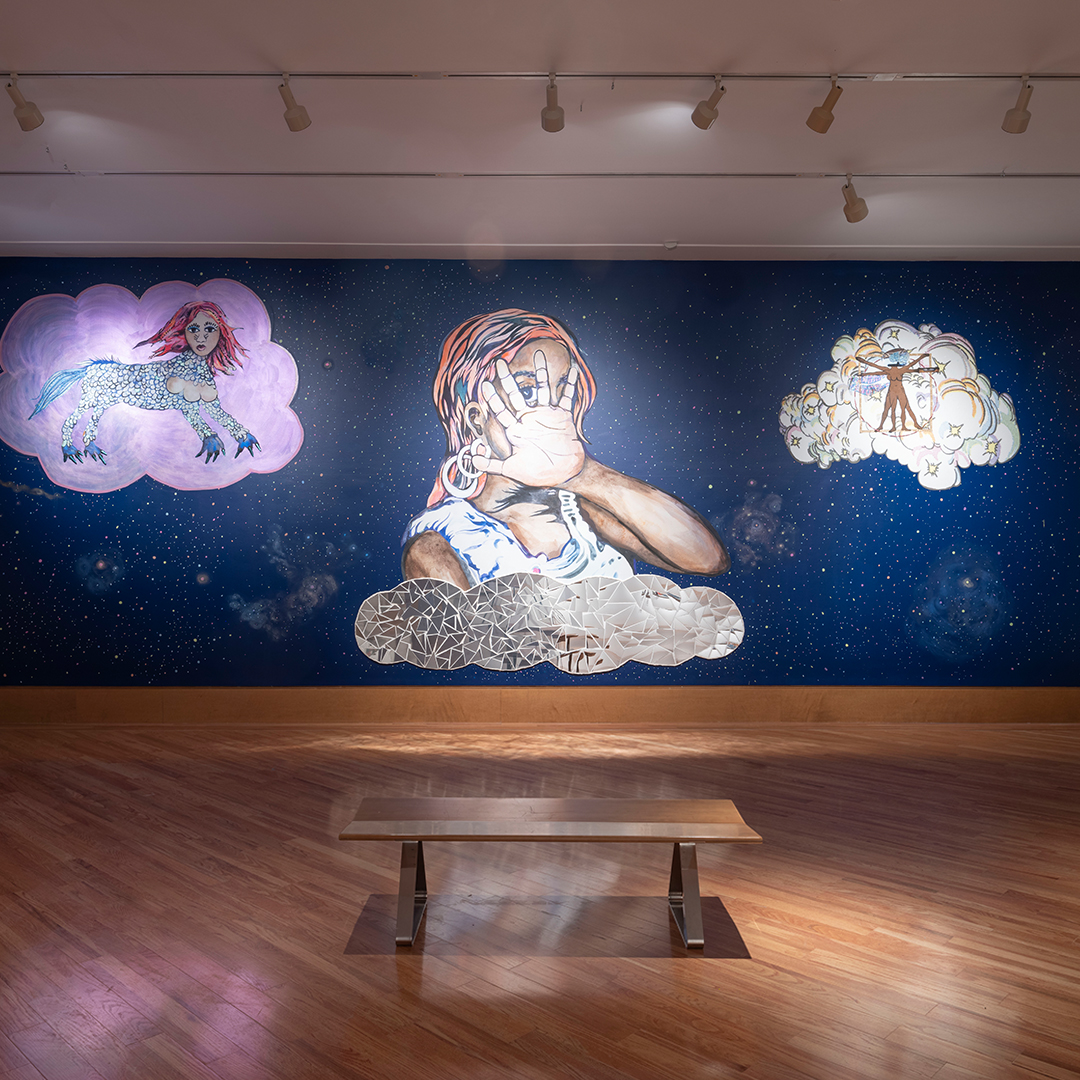 FrostArtMuseum's tweet photo. Reminder that tomorrow is our Curator Tour of the exhibition “Chitra Ganesh: Dreaming in Multiverse”! If you haven’t experienced this show yet, or would like a more in-depth viewing of it, feel free to swing by our second floor gallery tomorrow, March 21 at noon! https://t.co/7PkXzURGRJ