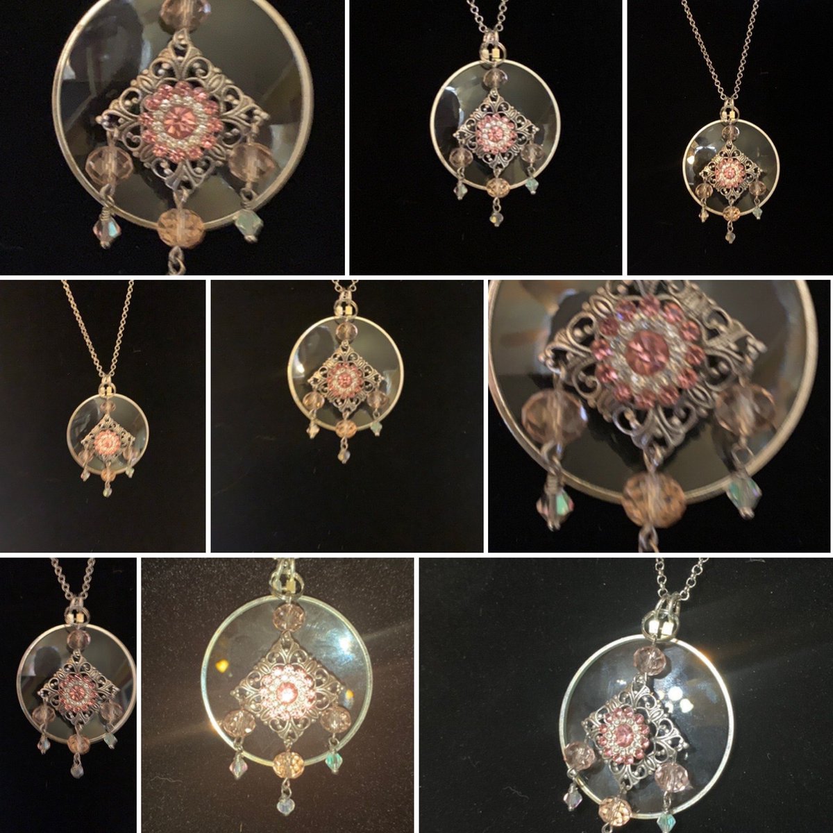 Witschy's tweet photo. 50% off!!!

Filigree magnifying glass, vintage magnifying glass necklace, victorian jewelry, gift for her, gift for wife, pink faceted glass beads, #etsy #silver #birthday #women #victorian #giftforwife #presentformom https://t.co/4DPxQFNPcH https://t.co/vasXrDB37w