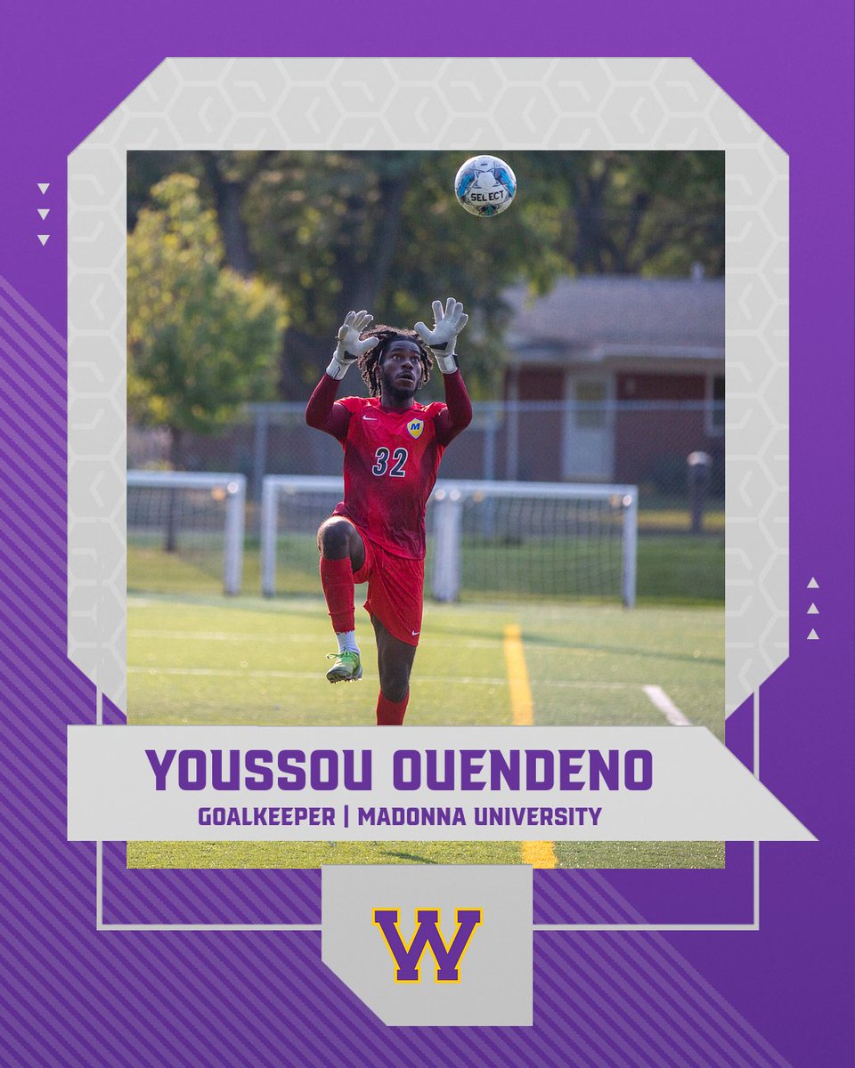 Join us in welcoming the newest member of WIU men's soccer, Youssou Ouendeno‼️ Ouendeno made 162 saves across 37 appearances at Madonna University and is coming off a 2022 season where he held a 0.55 goals against average while posting EIGHT clean sheets.