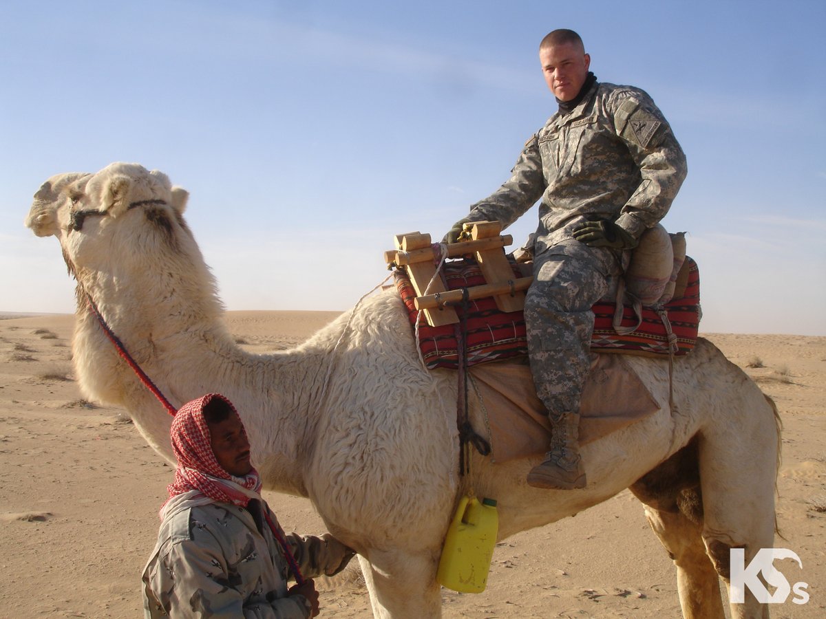 k9sforwarriors's tweet photo. 20 years ago today, #OperationIraqiFreedom commenced. Over 1.5 million U.S. servicemen &amp; women felt called to serve.

#Army veteran Ryan was one of them. Ryan lost friends — brothers, sisters. 

“I am comforted knowing that I served alongside some of the finest on this planet." https://t.co/1Lc7jKdHXH