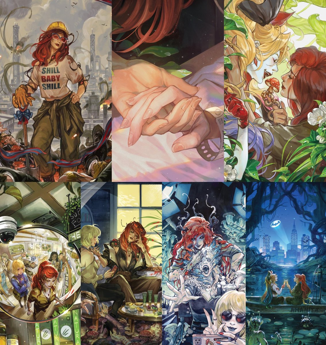comfortisley's tweet photo. every single poison ivy (2023) cover by jessica fong https://t.co/eT6qZUTGrd