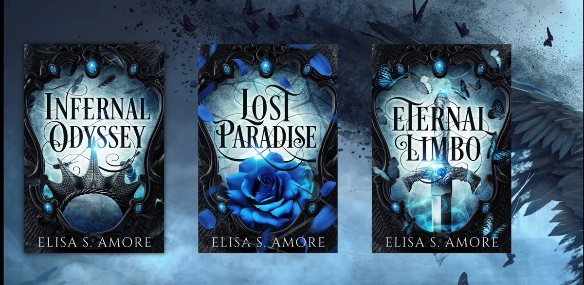 ElisaSAmore's tweet photo. COVER REVEAL! Infernal Odyssey Hardcover Editions are coming soon! 😍 https://t.co/0J5mcsG1En