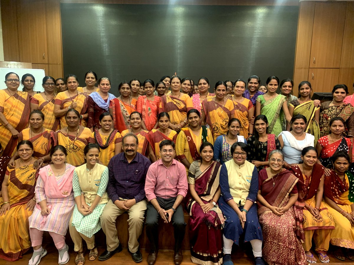 Took part in concluding ceremony of workshop on Breastfeeding practices and 1000 Nutrition days for ASHA/Aanganwaadi workers organized by Atul Foundation in collaboration with ICDS Dept. Heard their experiences of training. Exhorted them to put in their best efforts! <a href="/nirala_kk/">KKNirala</a>