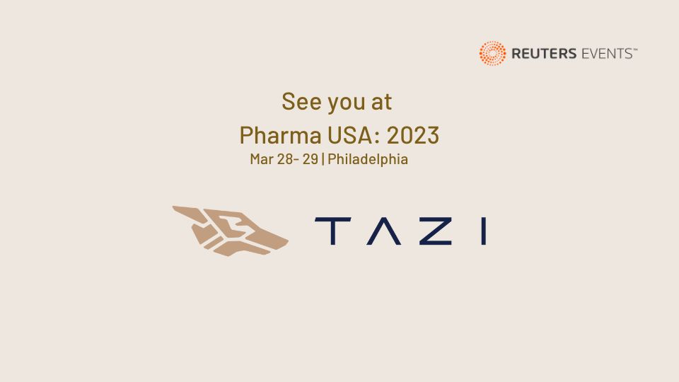 We are attending Pharma USA 2023 in Philadelphia!

We are looking forward to meet and discuss how TAZI can be beneficial for creating business value in the Pharma Industry. 
Click to book a meeting to learn how to incorporate #AI: bit.ly/3yP298A

#REpharmaUSA #ML