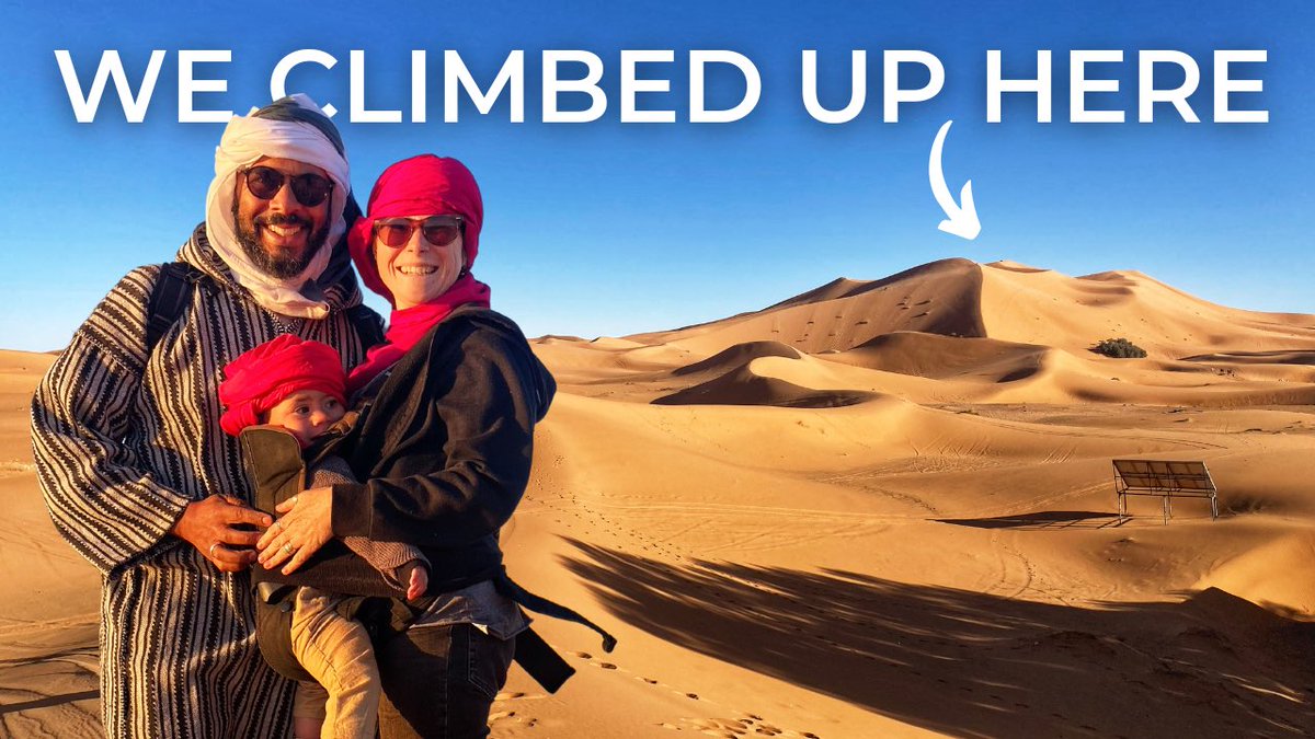 Have you caught our latest video yet?! 🎬🍿

This week we reach the Sahara Desert &amp; embark on our most adventurous experience in Morocco yet >> youtu.be/ITvsxqlJiUE

#saharadesertmorocco #moroccotravel