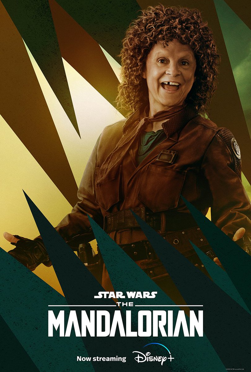 New character poster of Peli Motto. #TheMandalorian (2/3)