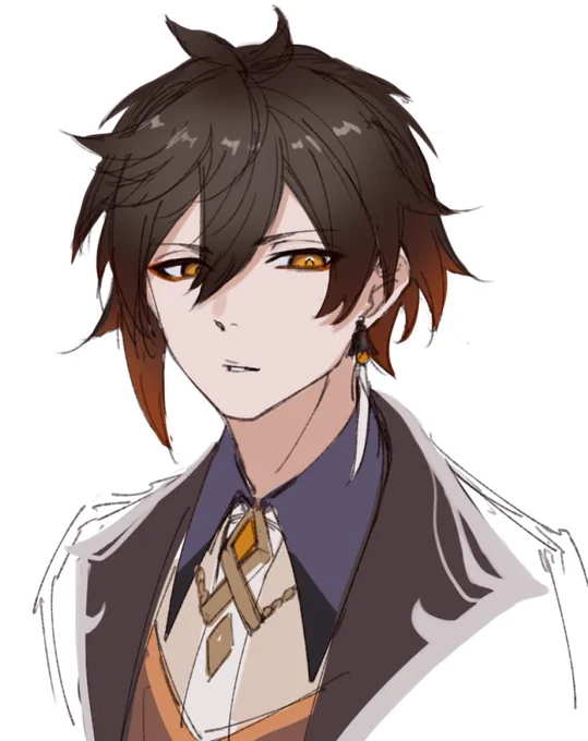 鍾離落書き 