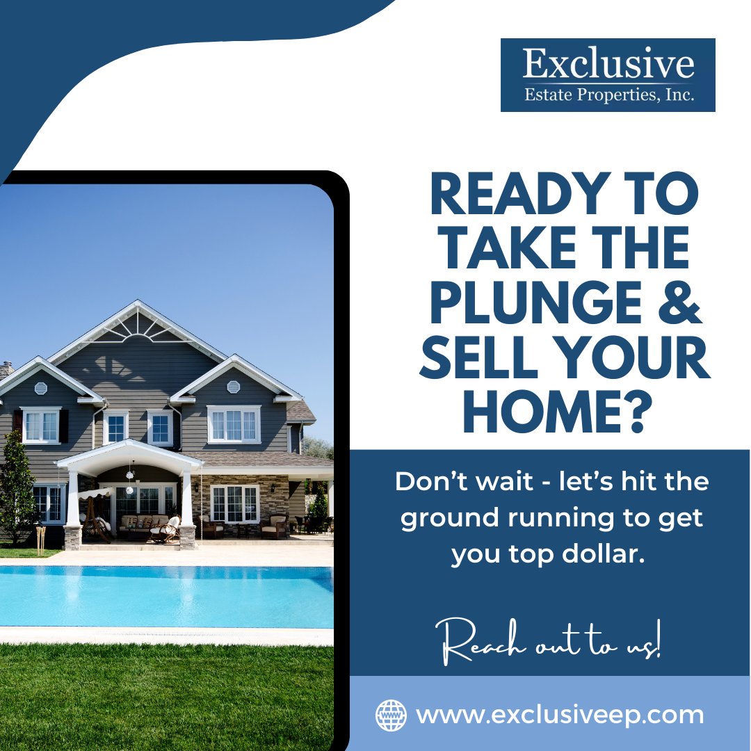 Ready to take the plunge and sell your home?
Don’t wait - let’s hit the ground running to get you top dollar.

We know how to price, market, and negotiate it right so you don’t have to worry!

#startyoursearch #trustus #perfecthome #beyondrealestate #househunting #realestateagent