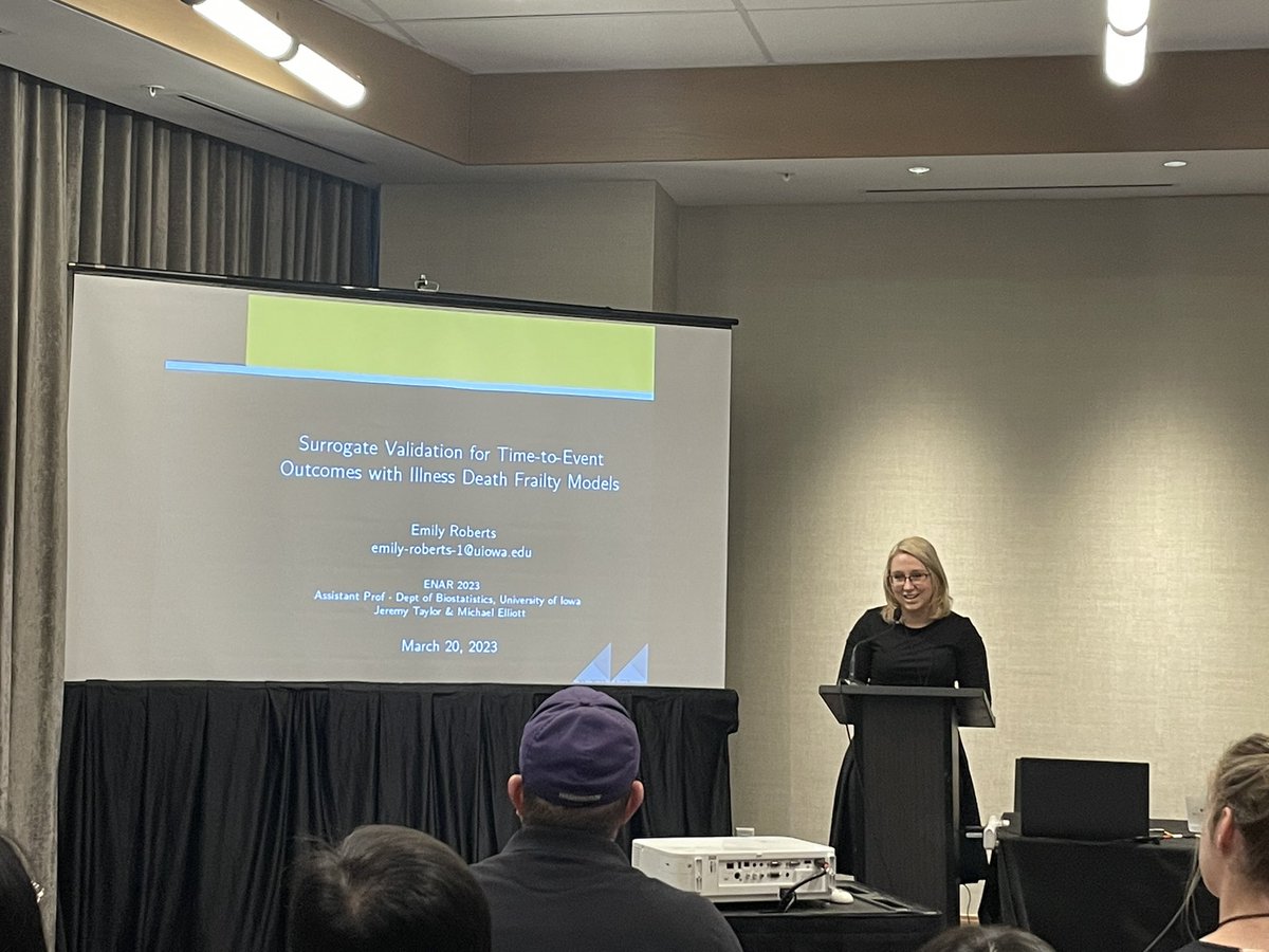 ENAR_ibs's tweet photo. Wrapping up the first round of #ENAR2023 morning sessions! What talks have you been to so far? ๐ #ENAR75 https://t.co/4TvF9FaOIW