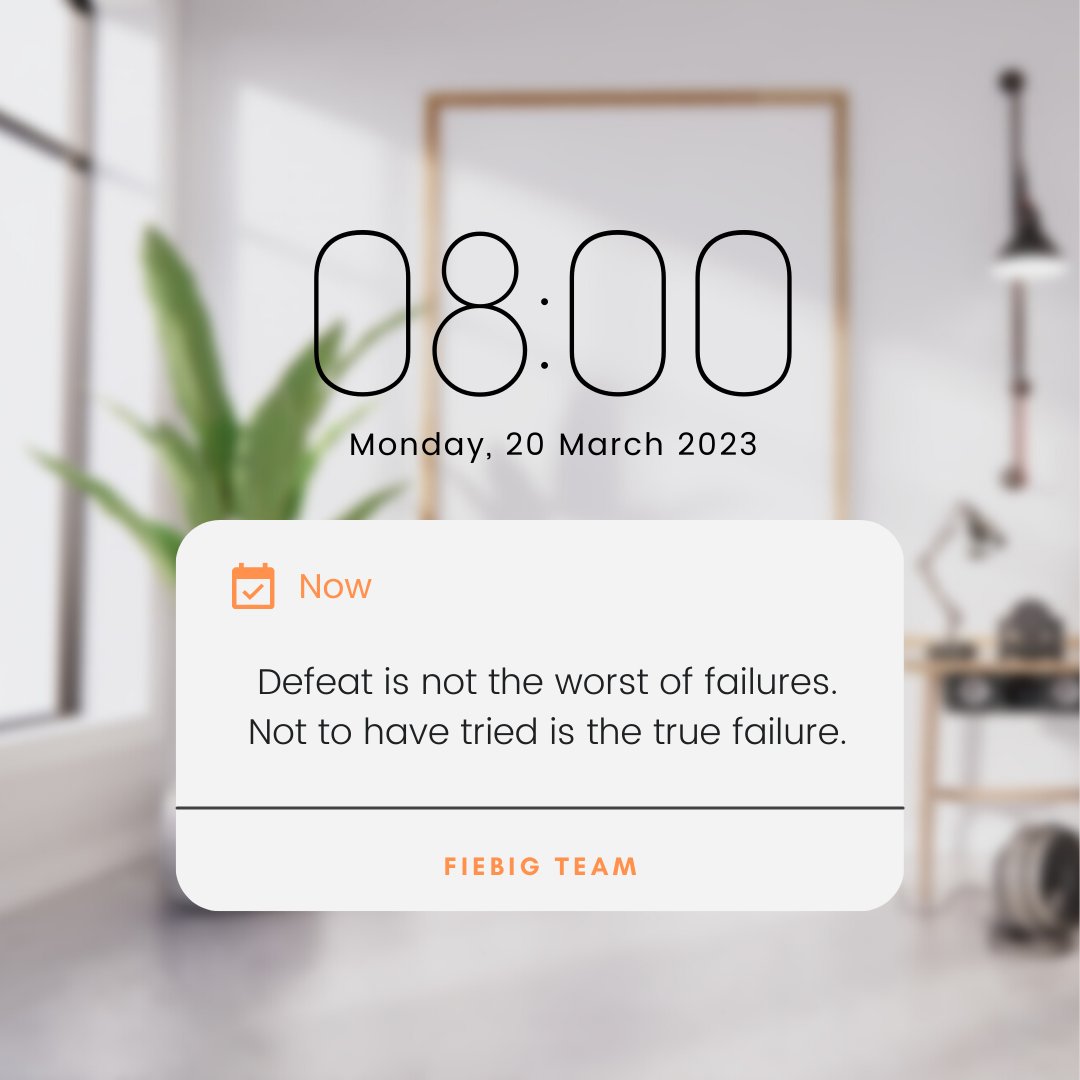 Defeat is not the worst of failures. Not to have tried is the true failure.

#mondays #mondayreminder #reminders #homebuyergoals #happybuyer #preapproved #buyahometoday #homebuying101 #rentvsown #timetobuyahouse #yournewhomeawaits #homebuyingjourney #timfiebig #fiebigteam  #eXp