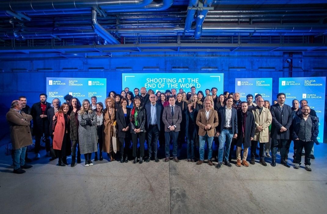 ClagAudiovisual's tweet photo. @Xunta @CulturaXunta presentou hoxe na @CidadedaCultura os avances da #GaliciaFilmCommission ante un cento de representantes dos sectores audiovisual e turístico. https://t.co/9FuGyAjTQJ
