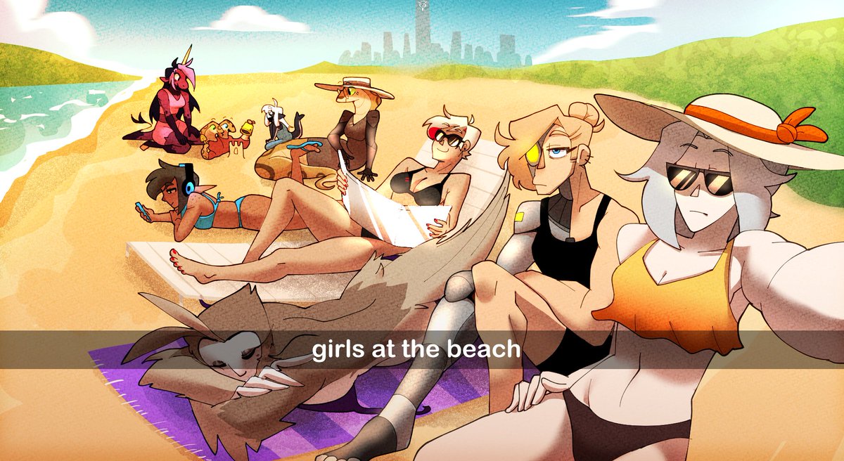 iagoanimator's tweet photo. Girls vs guys at the beach

.@HarpyGoth .@N3bulae_ .@AshGray_Art .@PakeshoMC .@Zytrux_1 .@A_Mystery_White https://t.co/RZpghkmKh2