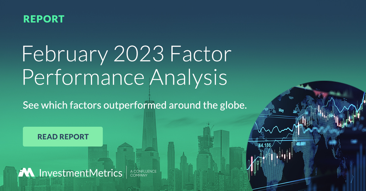 InvestMetrics's tweet image. With inflation concerns continuing and the Chinese economy rebounding, how did factors perform in February? Find out in our latest report.

go2.invmetrics.com/report/februar…

#factorperformance #factorinvesting #factoranalysis