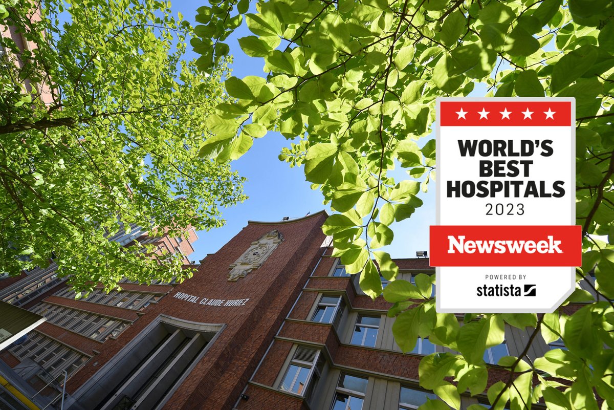 Chaque année, le magazine américain <a href="/Newsweek/">Newsweek</a> publie son classement des meilleurs hôpitaux mondiaux et cette année encore, le CHU de #Lille est présent !
🏆 Claude Huriez se hisse dans le top 50 mondial et à la 3ème position du classement 🇫🇷
 👉 newsweek.com/rankings/world…