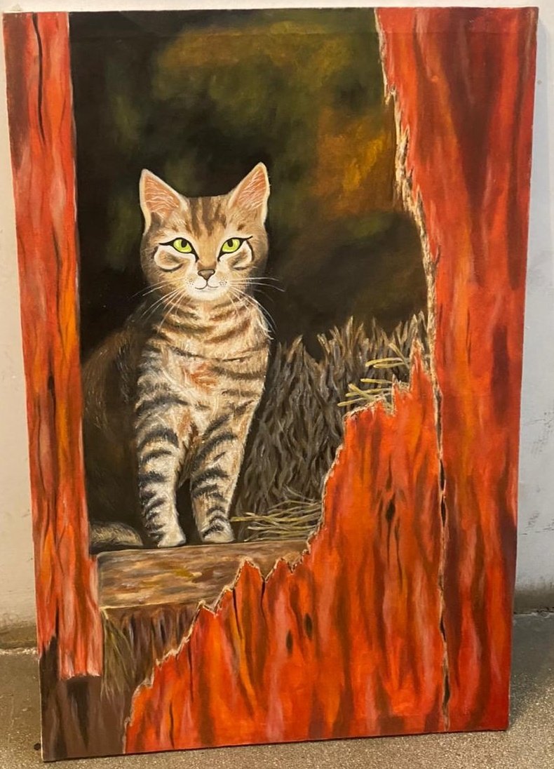 shehzadaa84's tweet photo. A cat
#painting #paintings https://t.co/3fsq9s2ZZv