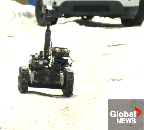 ICORTechnology's tweet image. RPS explosives disposal unit recovers a suspicious object using MK3 CALIBER®

ow.ly/Xs7950Nk0si

#caliberrobot #CApolice #RPS #bombdisposal #ICOR #globalnews #bombdisposalrobot #bombrobot #swatrobot #police