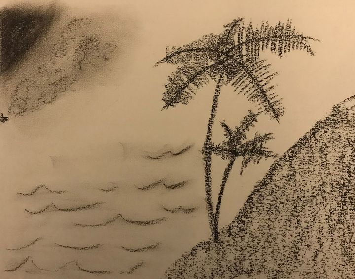Art of the Day: "Burning Boat". Buy at: ArtPal.com/smartlove?i=18…