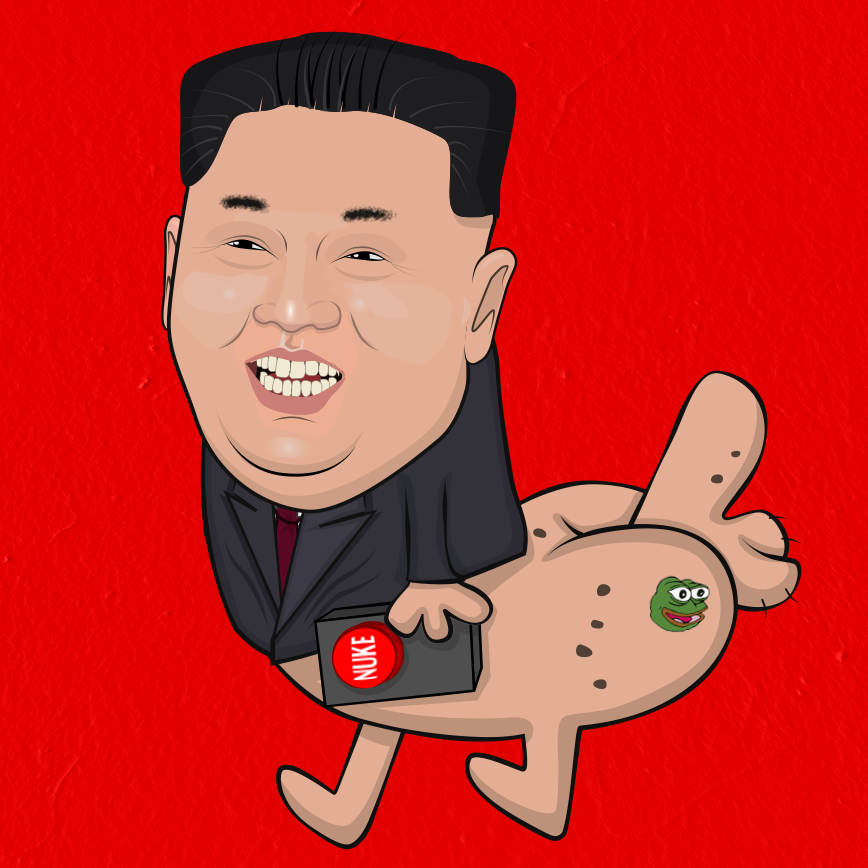 OK realistically how much should we be worried about North Korea? I think Gooch Island will be safe

#dickbutts #goochisland #Pepes