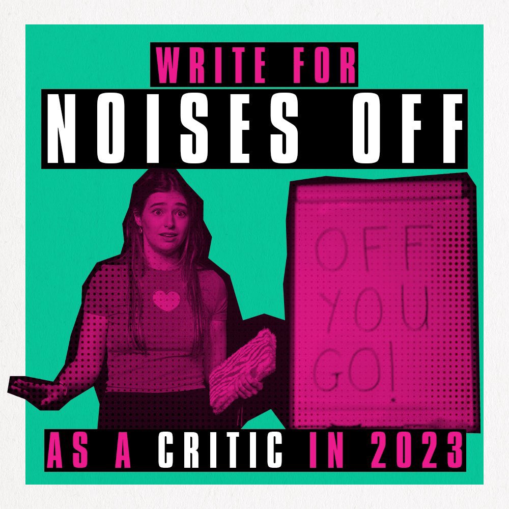 🚨OPPORTUNITY🚨Are you an emerging theatre critic, writer or arts journalist? Interested in developing your writing and being part of something? Applications to be part of Noises Off are OPEN until Sunday 🤩🤩🤩⤵️⤵️⤵️

form.jotform.com/230531743584355