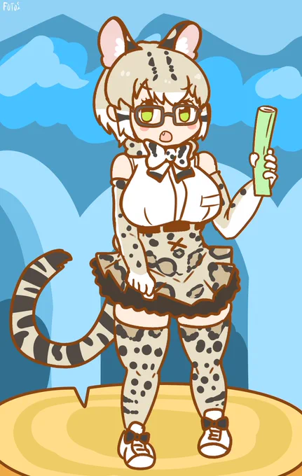 ぱび風マーゲイさん(えいがかんとく)#けものフレンズ 