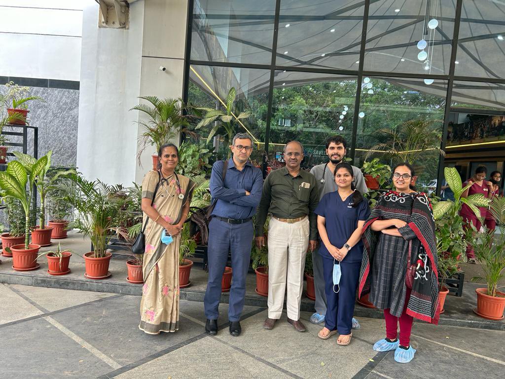 nephrosaveetha's tweet photo. Delighted to have Prof. Vivek Kute at our institution today https://t.co/jKSlZMTghF