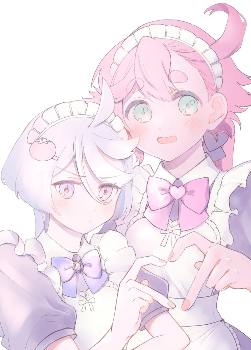 スレミオ「メイドスレミオ進捗です 明日仕上がるはず……はず」|はるキャベツ@C102土曜東ノ26aのイラスト