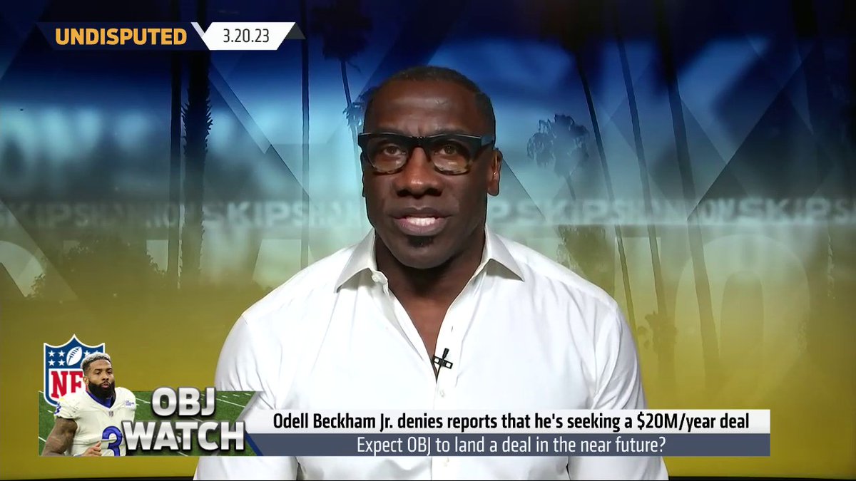 UNDISPUTED on Twitter "Odell Beckham Jr. denies reports he’s seeking a