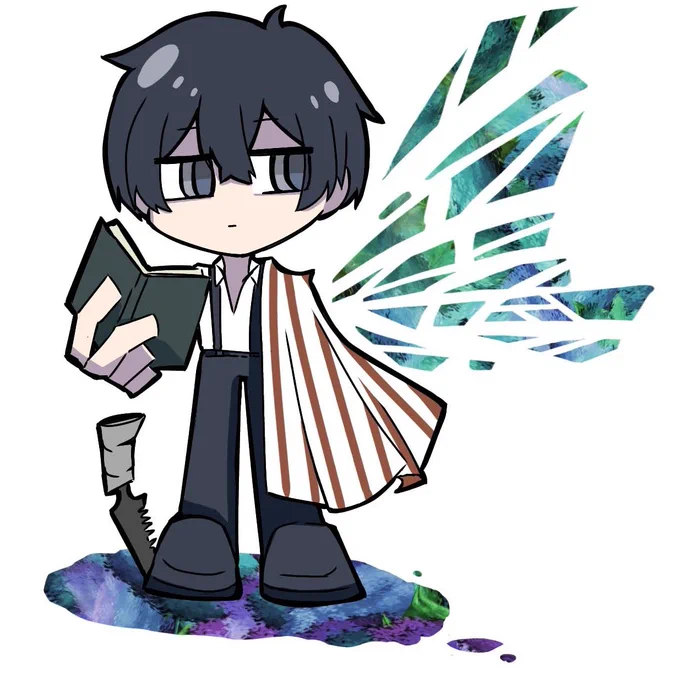 カートゥーン風イサンくん#Limbus_Company#リンバス 