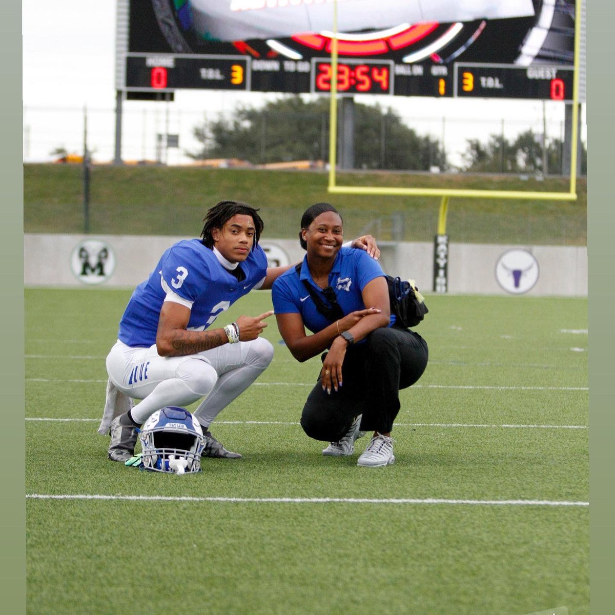 “My experience as an AT has been simply amazing. I’m grateful to help and form relationships with the AT student aides and all of the athletes. The students’ love and support is like none other, and I’m surrounded by sports all day which I completely enjoy.” 
- Coach T