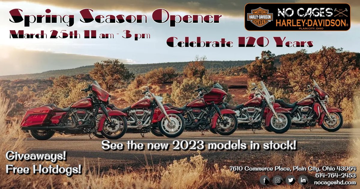 Spring season opener this Saturday!