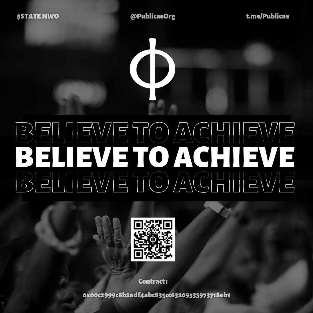 THE POWER OF AUDIENCE WE ARE @CiprianPater @PublicaeOrg #STATIZENS 

linktr.ee/NWOStateDAO

#BELIEVETOACHIEVE #STATE #CRYPTO #DEFI

dextools.io/app/en/ether/p…